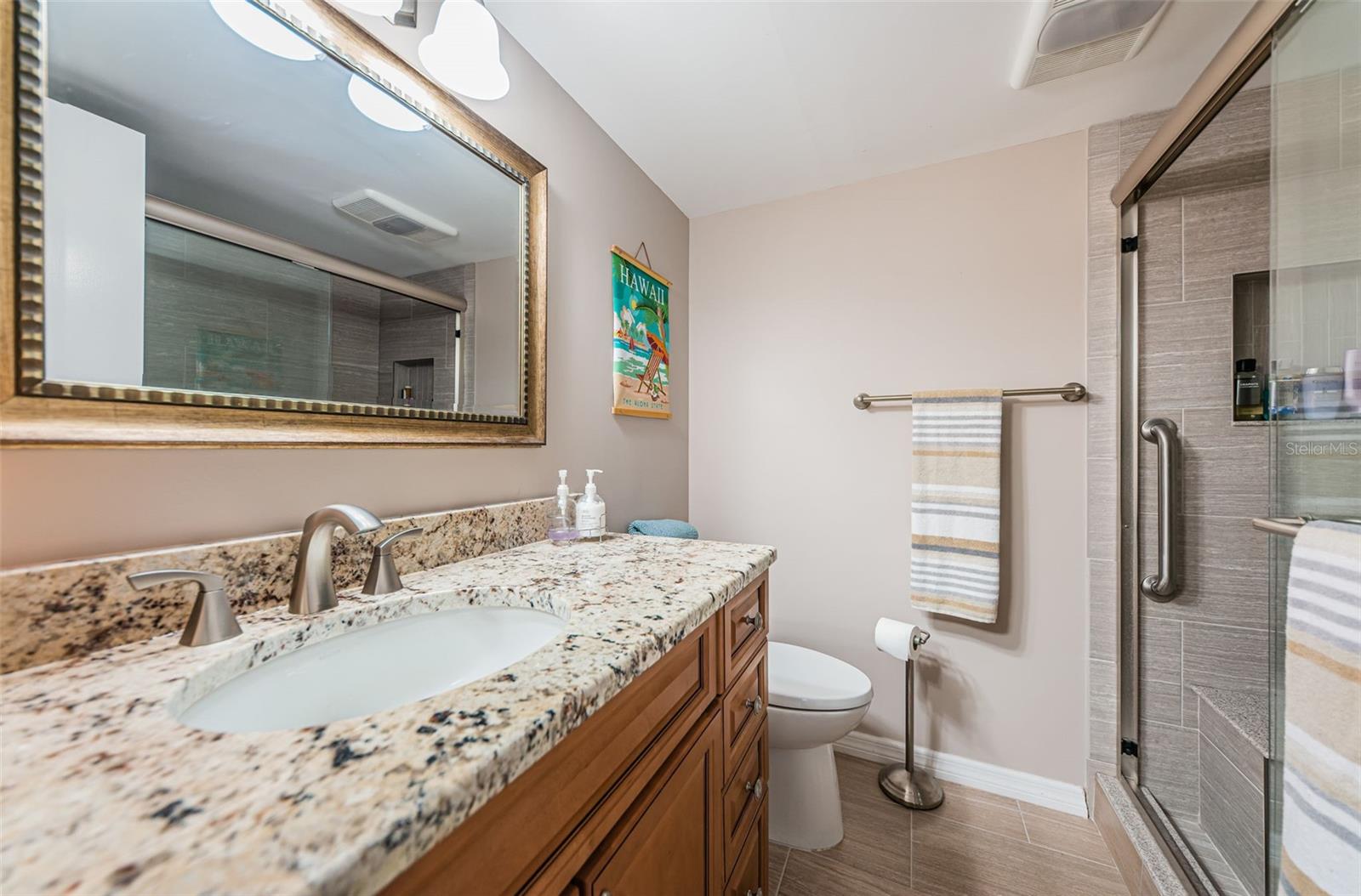 Primary Bathroom with walk-in shower