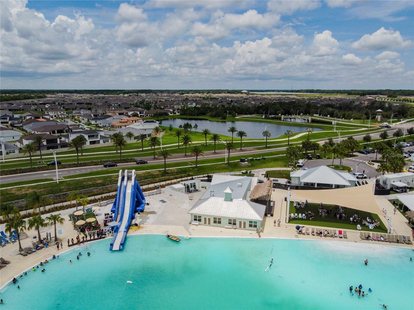 Epperson Lagoon Aerial View