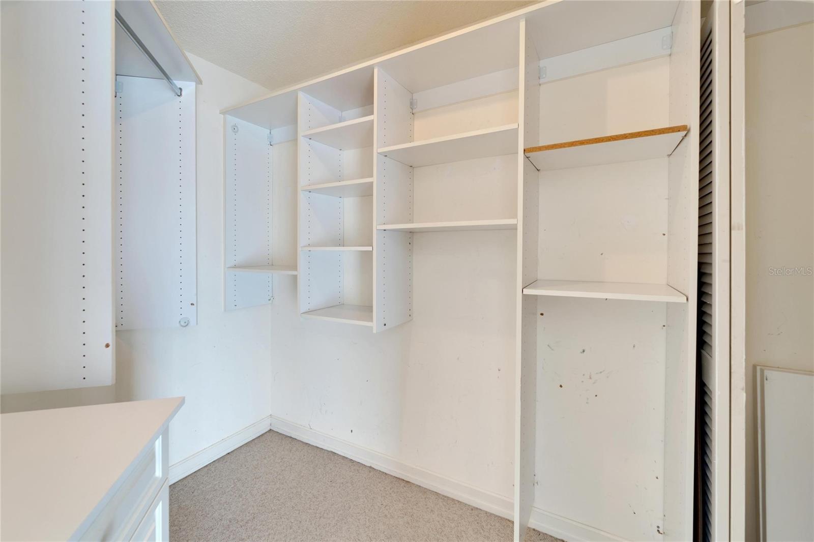GREAT STORAGE AND SHELVING IN THE 2ND BEDROOM