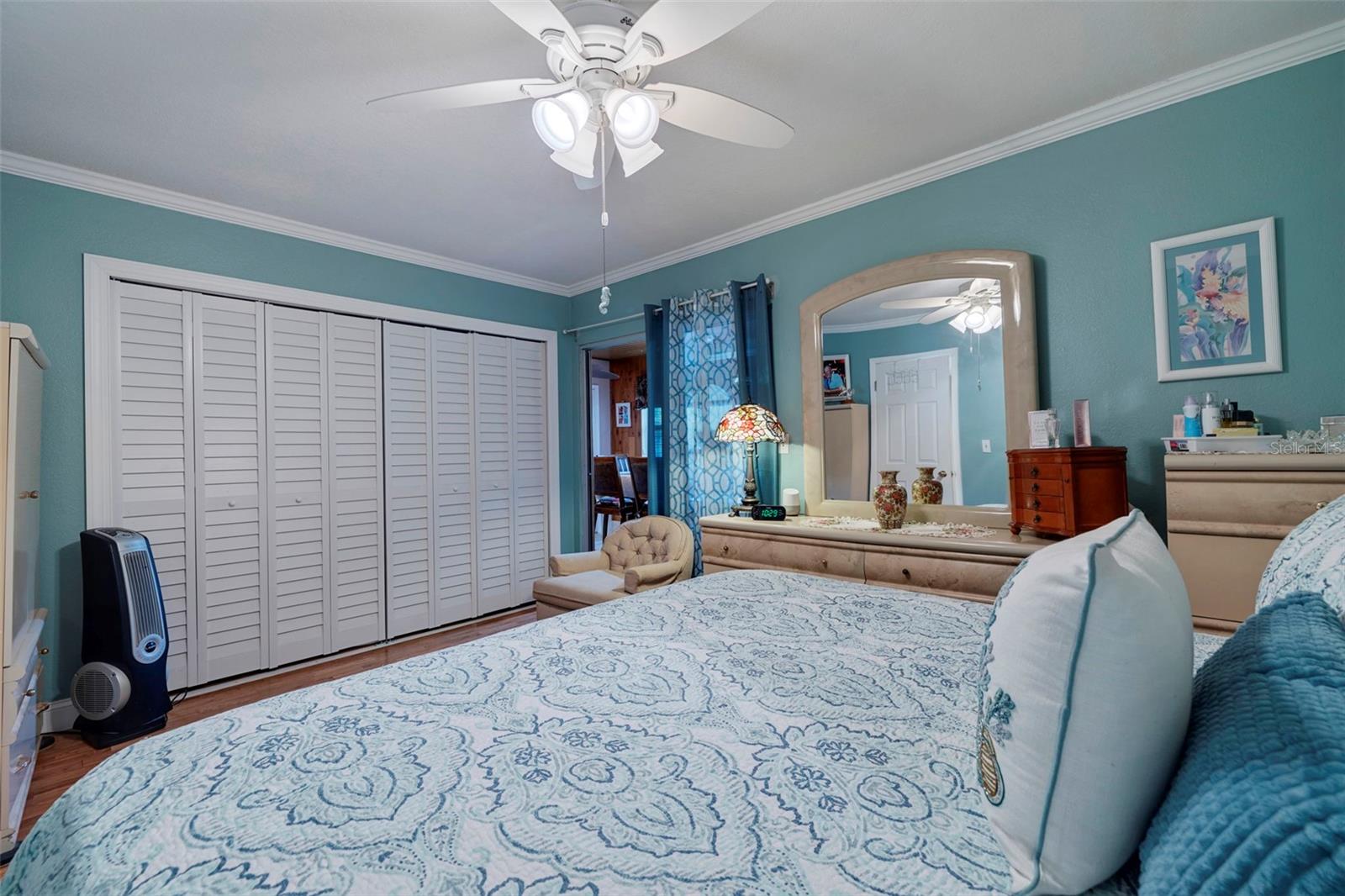 Master Bedroom with Spacious Closet