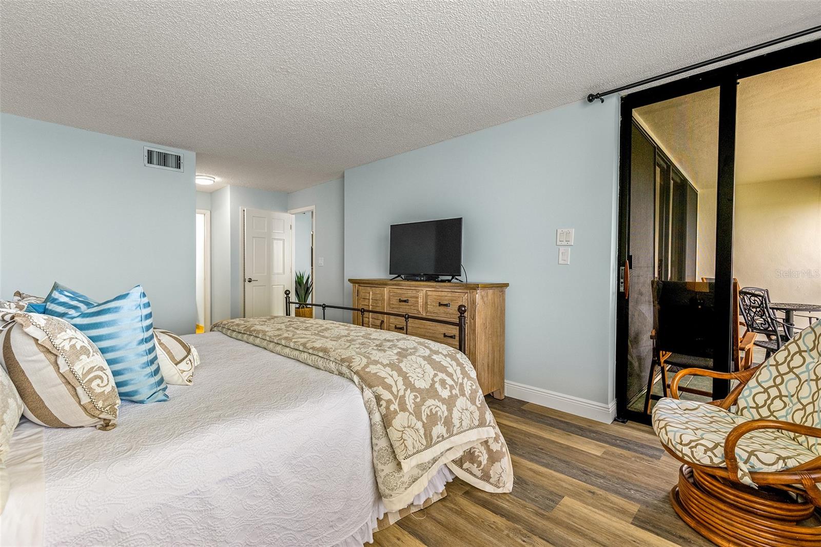 Primary Bedroom with Balcony Access