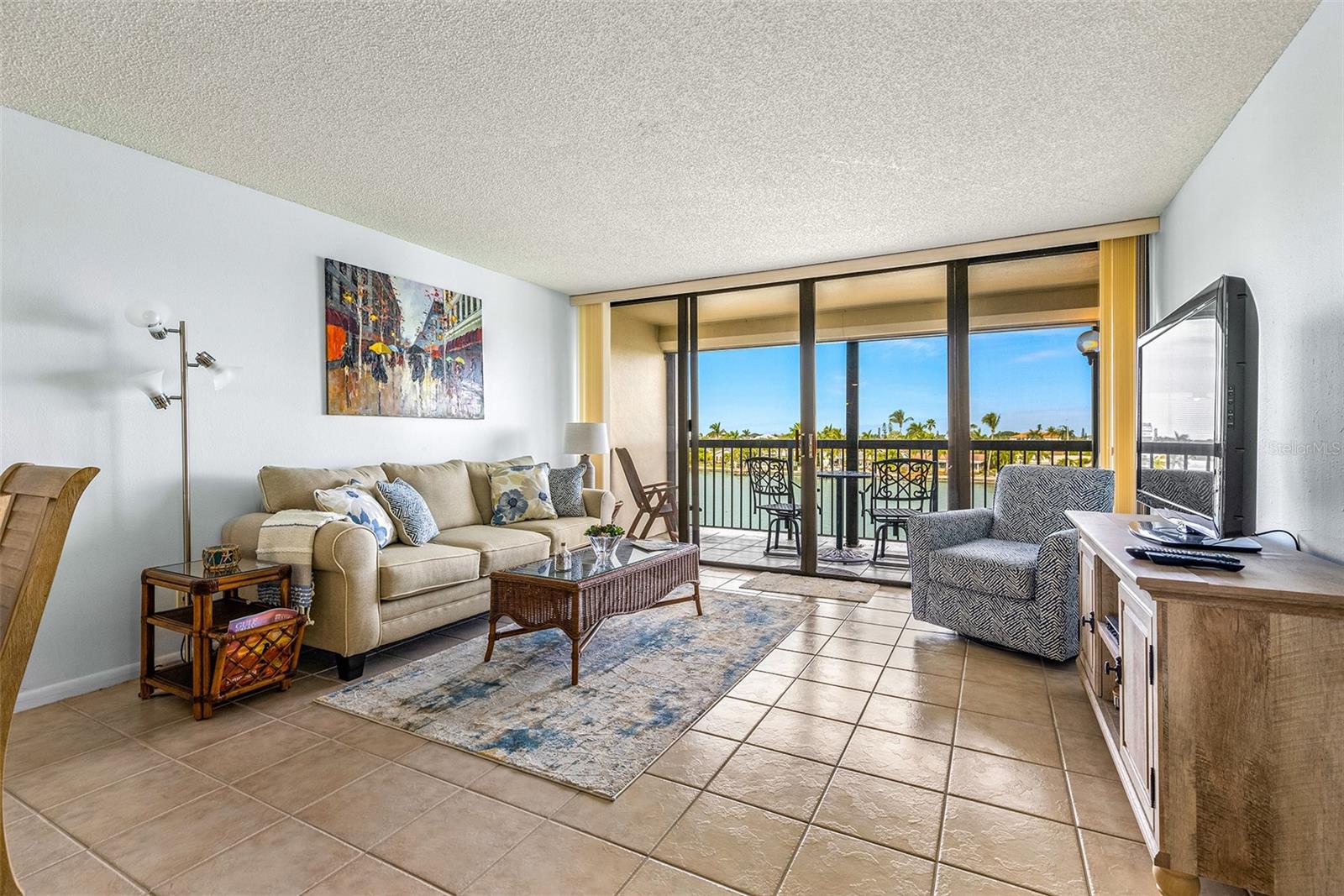 Waterfront view from main living area