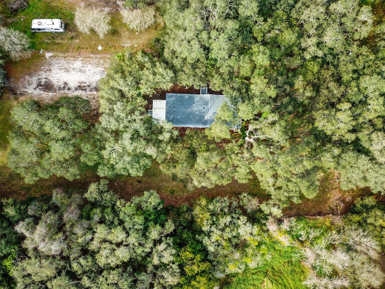 photo from above of property