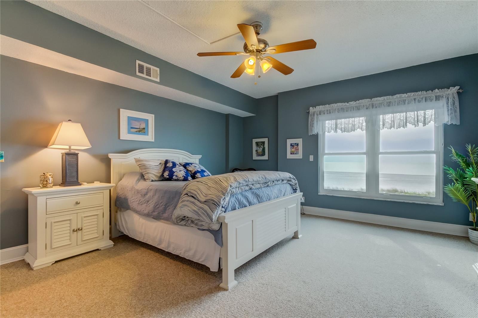 Master Bedroom with direct views of Gulf of Mexico