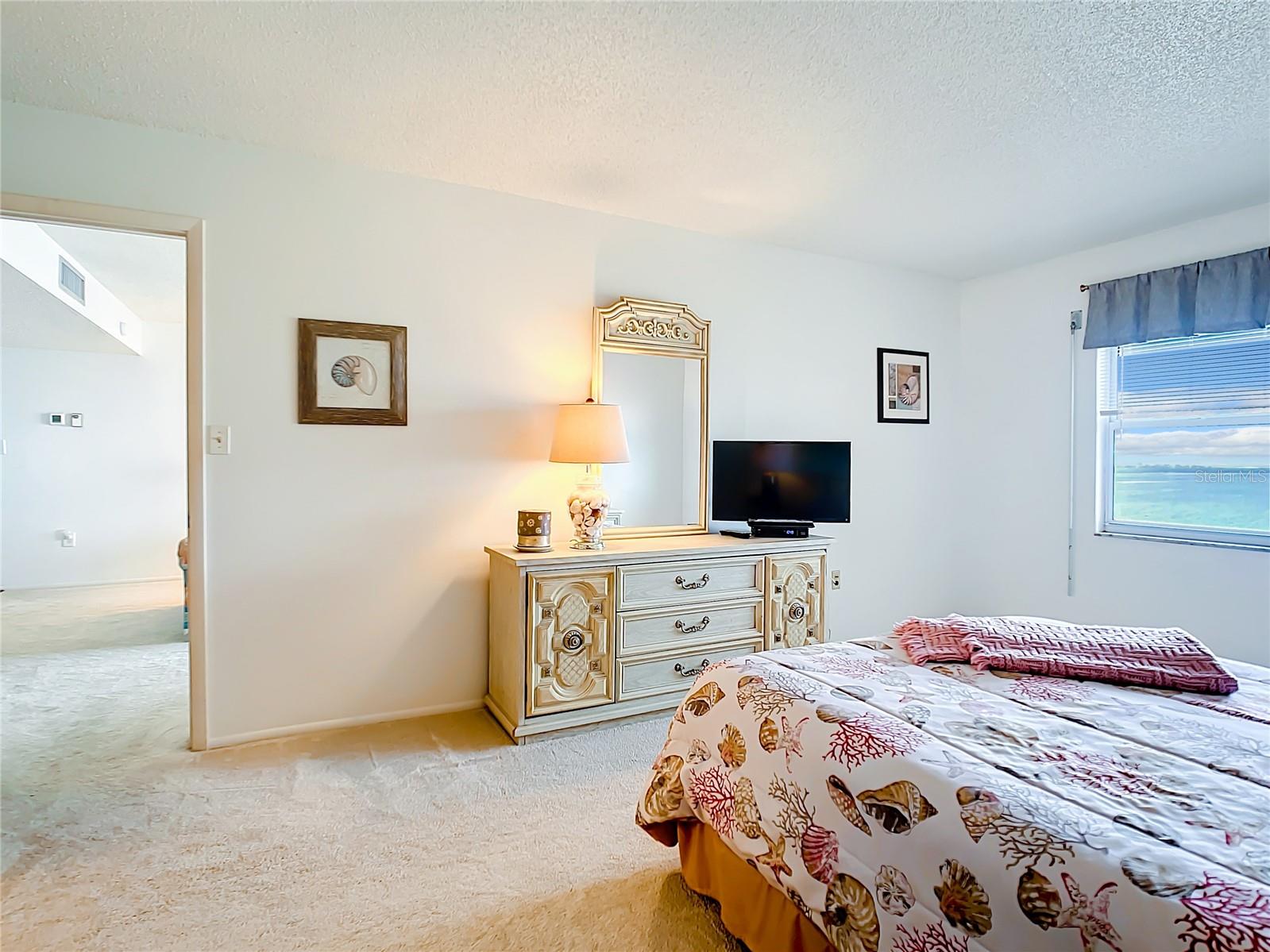 Primary bedroom, spacious for your king-sized bed and dressers