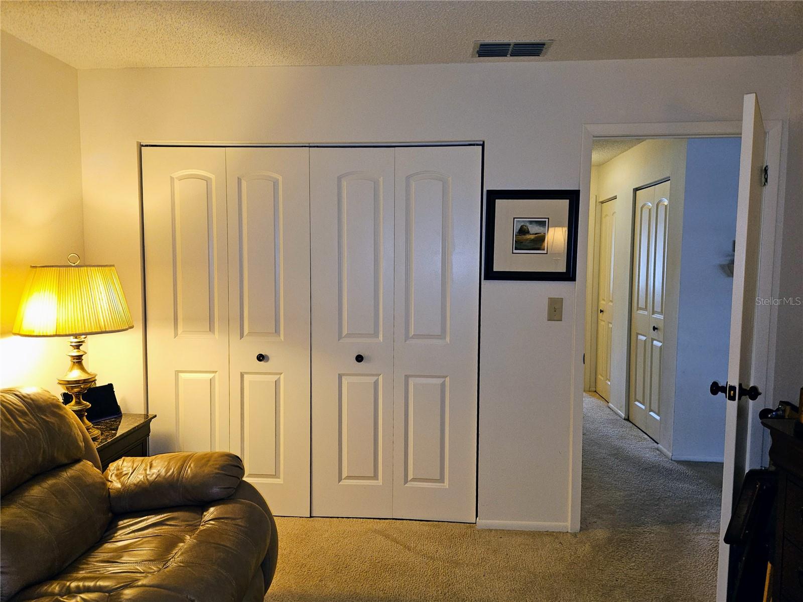 Guest Bedroom has Large Double Closet and Is Adjacent to the Guest Bathroom