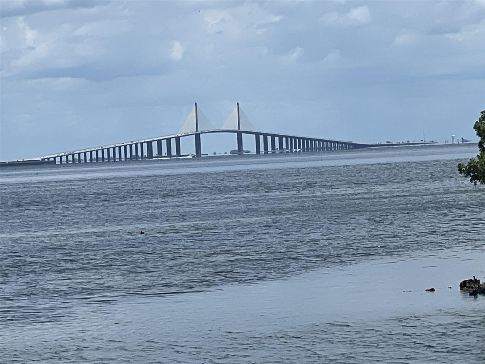 Sunshine Skyway Bridge in the distance from the Community