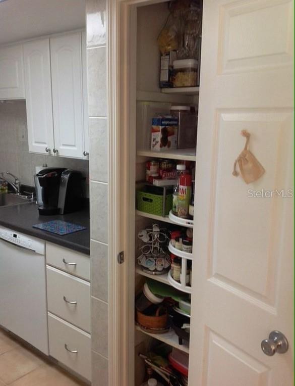Kitchen Pantry; all furnishings and decor convey.
