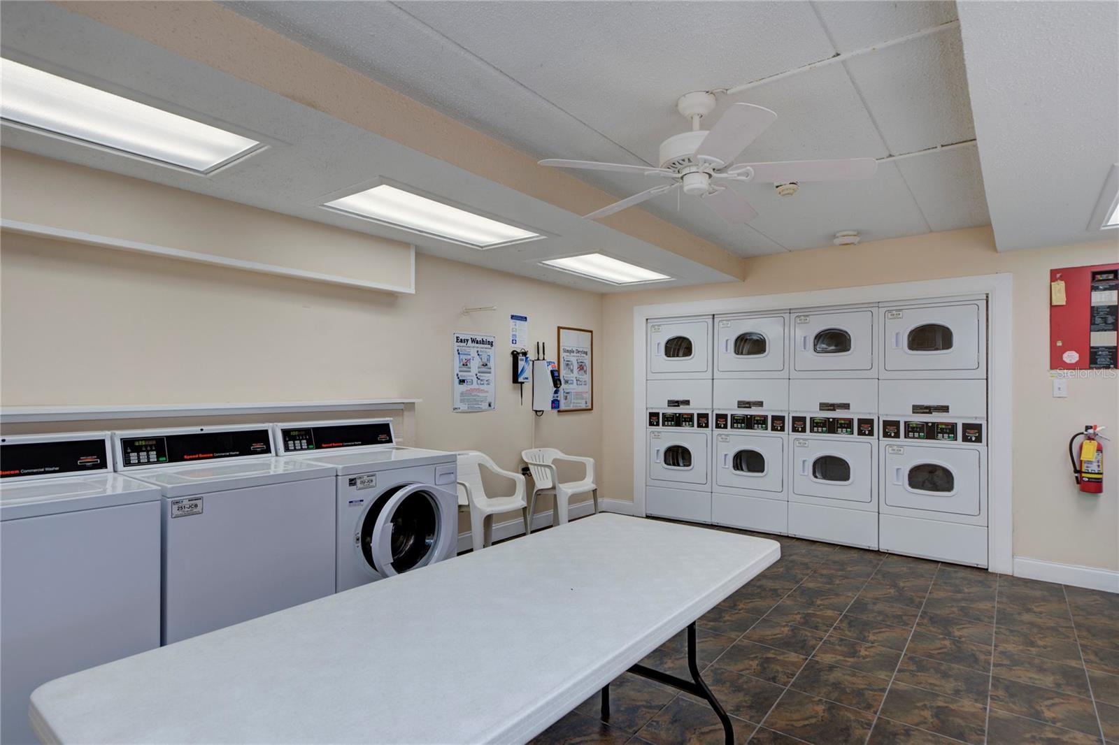 Common Laundry Room.