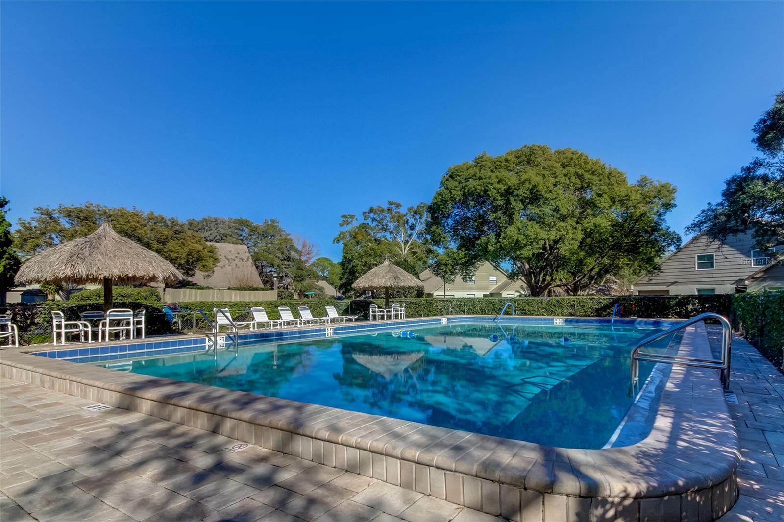 Serene Community Pool is Walking Distance from Home..