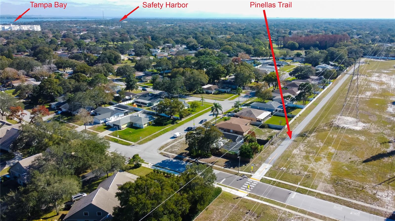 Pinellas Trail Extension Runs Alongside the Duke Energy Power Lines.. This Leads to Countryside Mall!