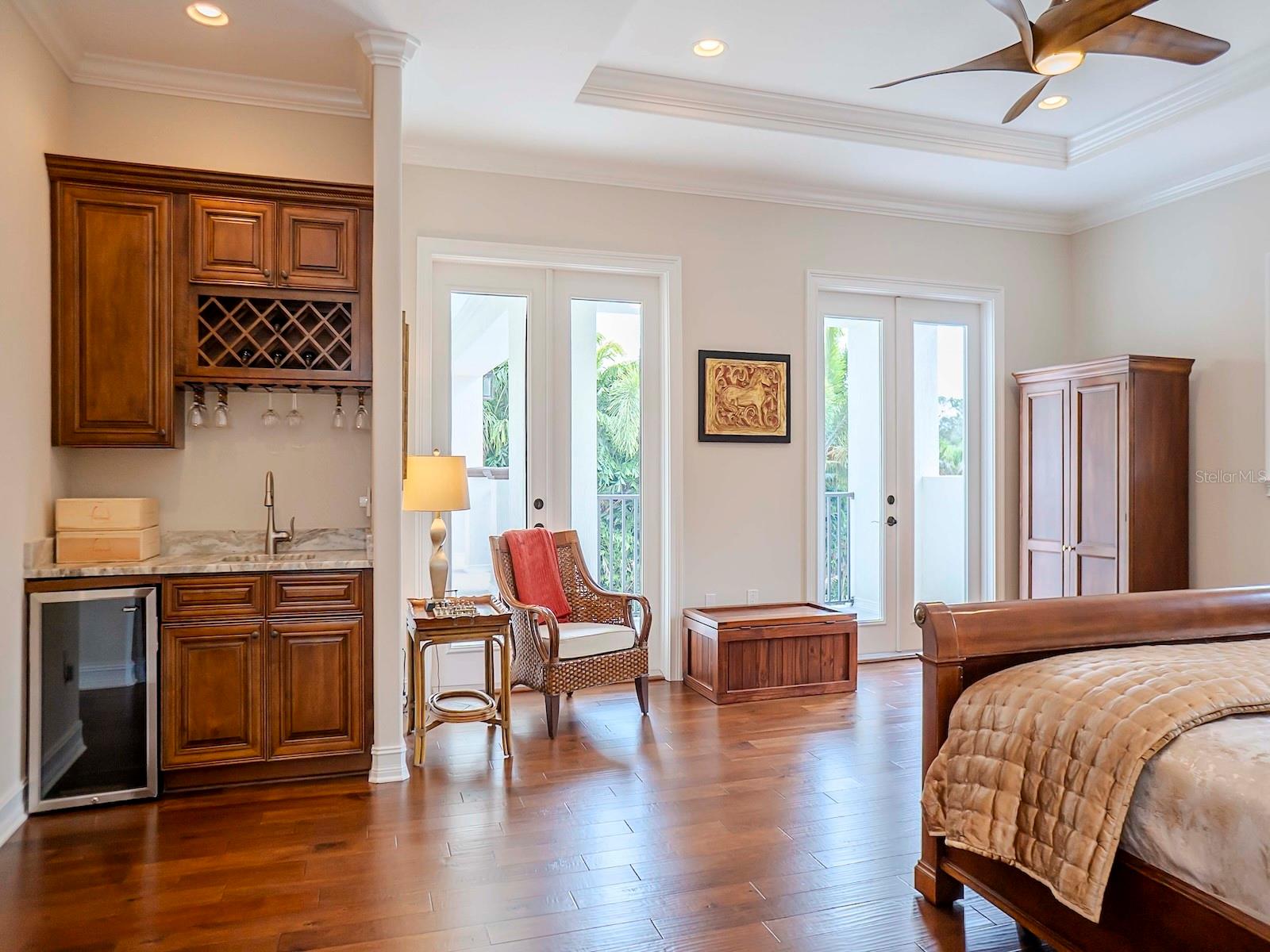 Master Suite and Wet Bar