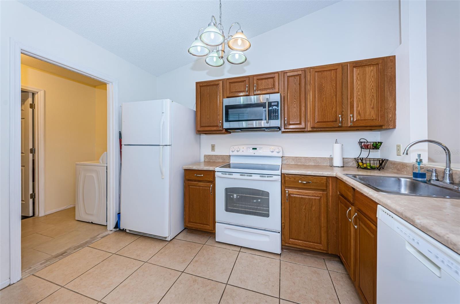 Kitchen to Laundry Room