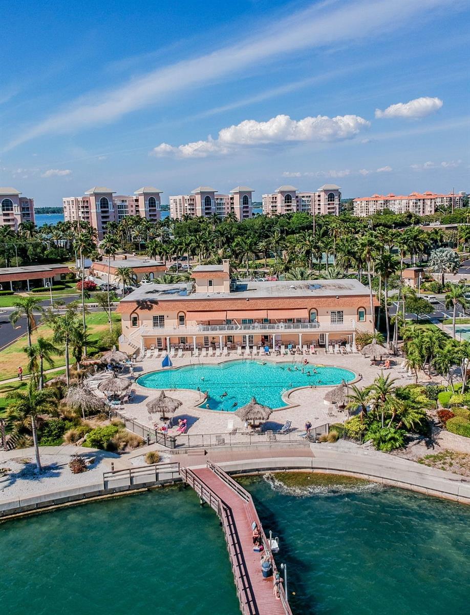 1 of 4 heated pools, Clubhouse and a fishing pier.