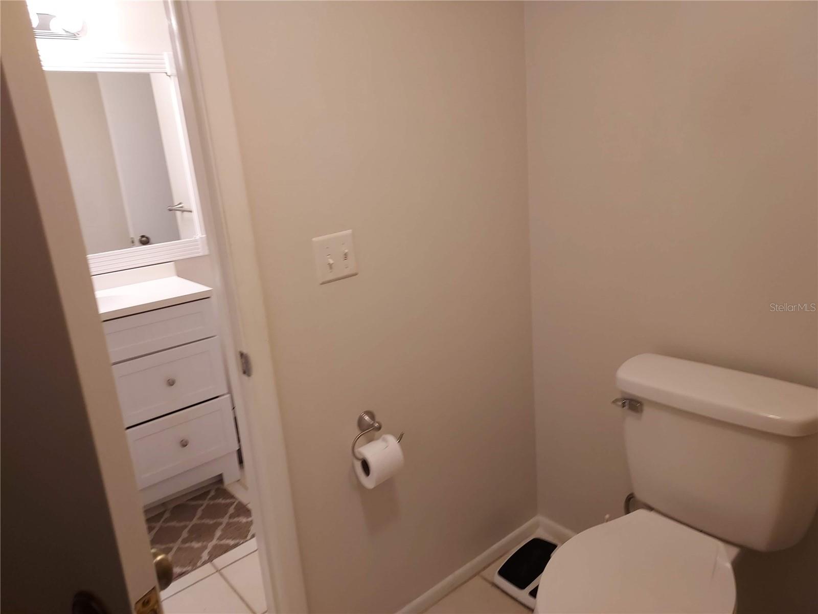 Bathroom separate vanity