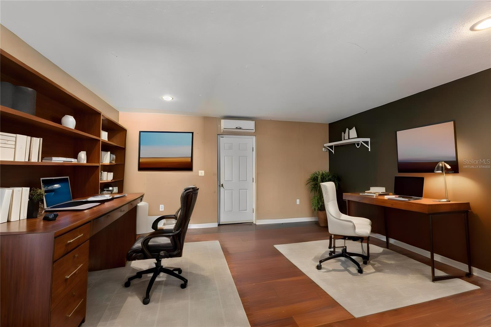 Virtually Staged Office or Exercise Room