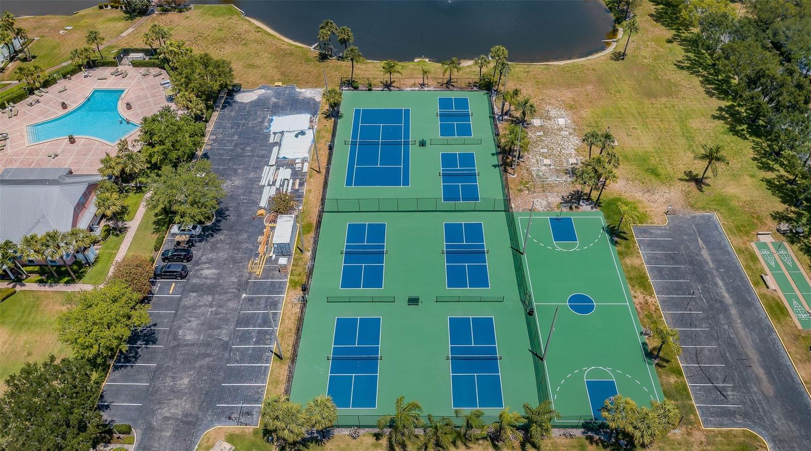 More courts right across the pond