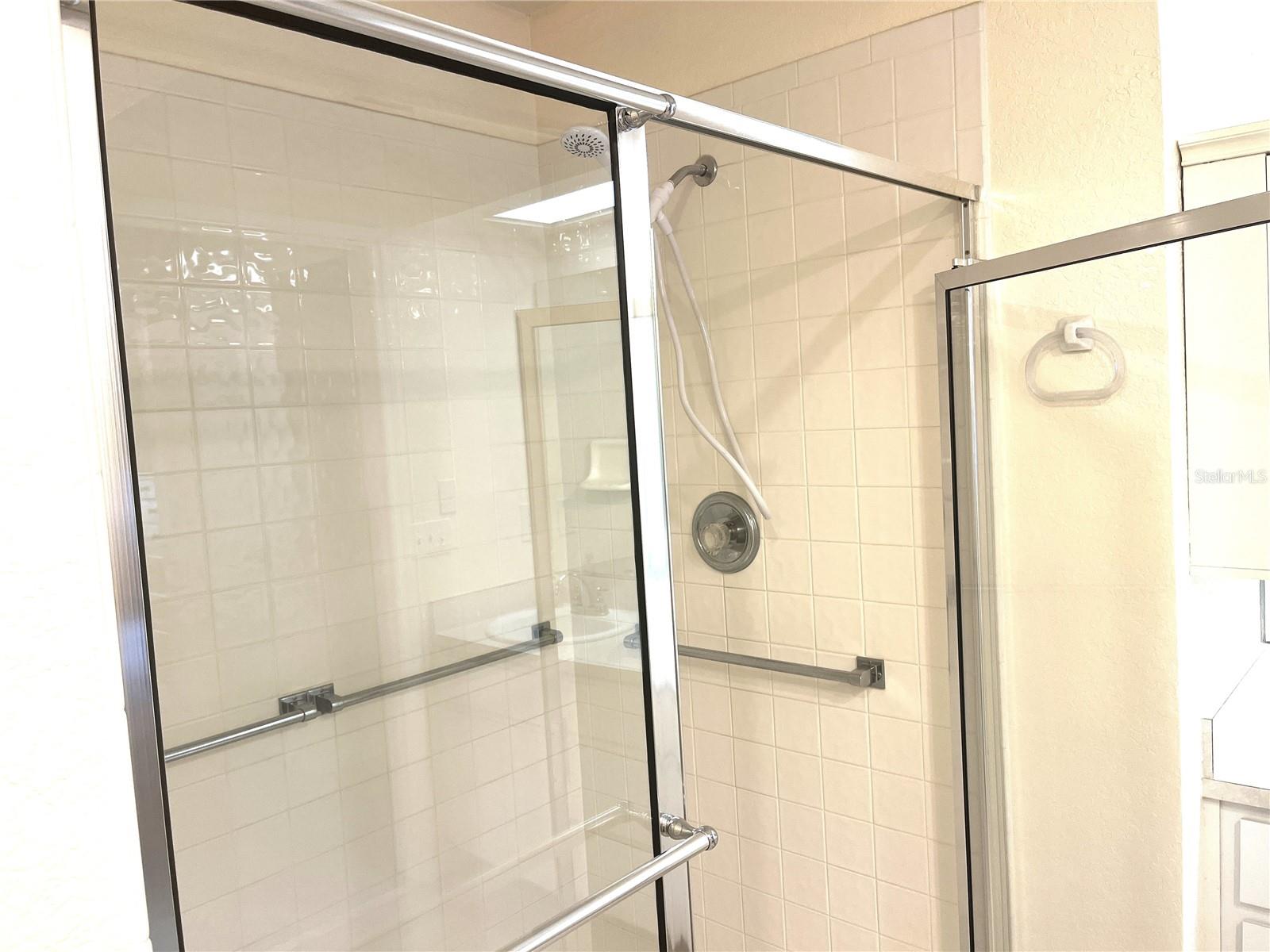 Shower in primary bath