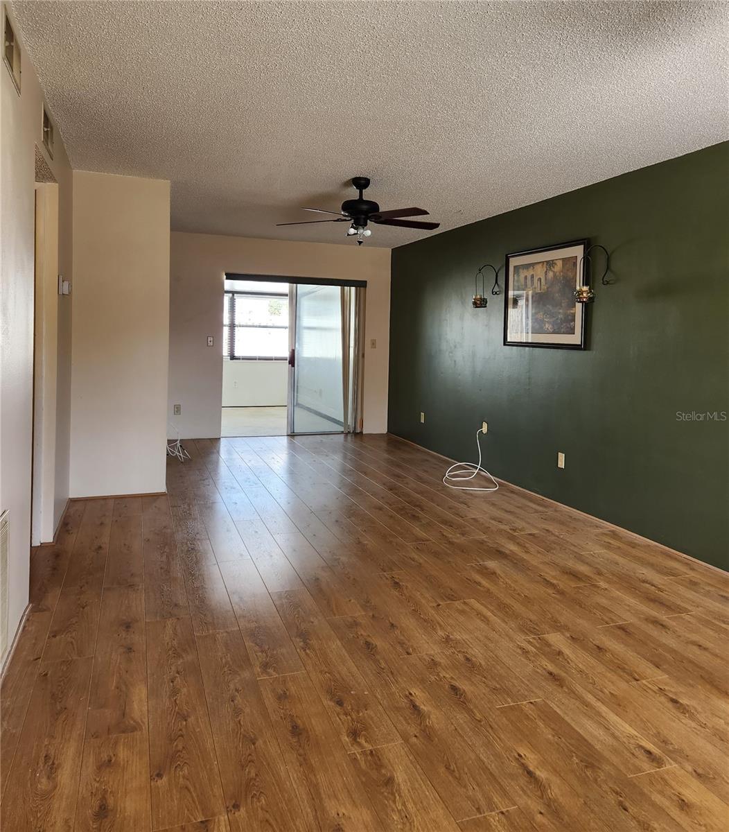 Large, Bright living space, View of Florida Room from Front Door