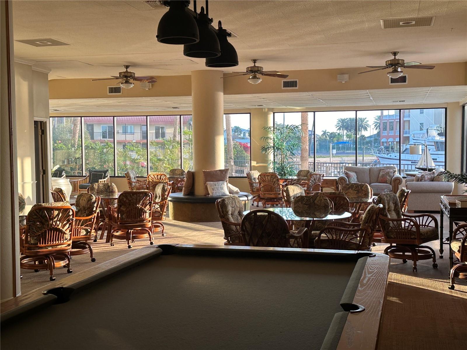 Recreational Room & Pool Table