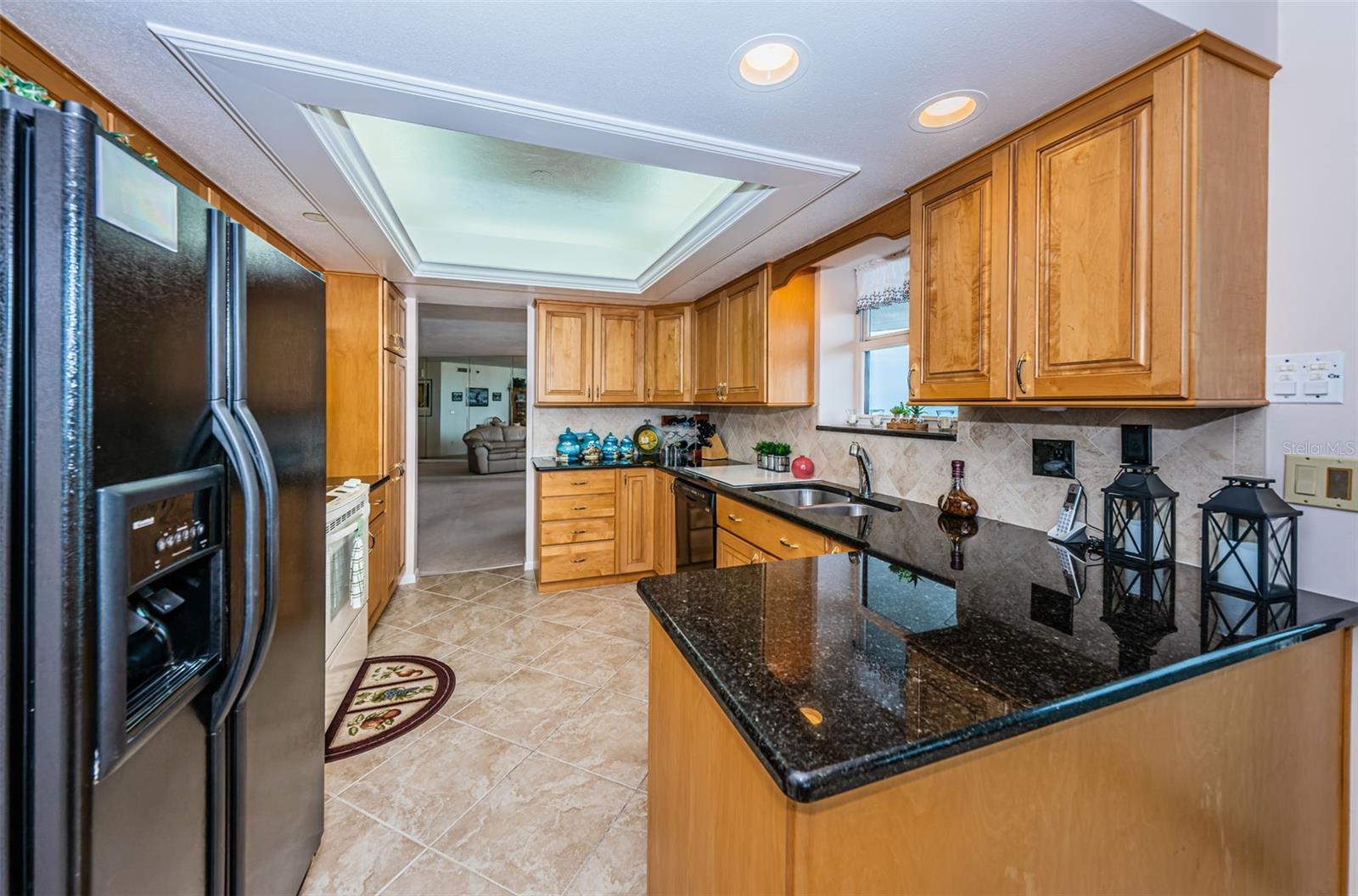 Wonderfully Updated Kitchen adjacent to the Living area & Breakfast room