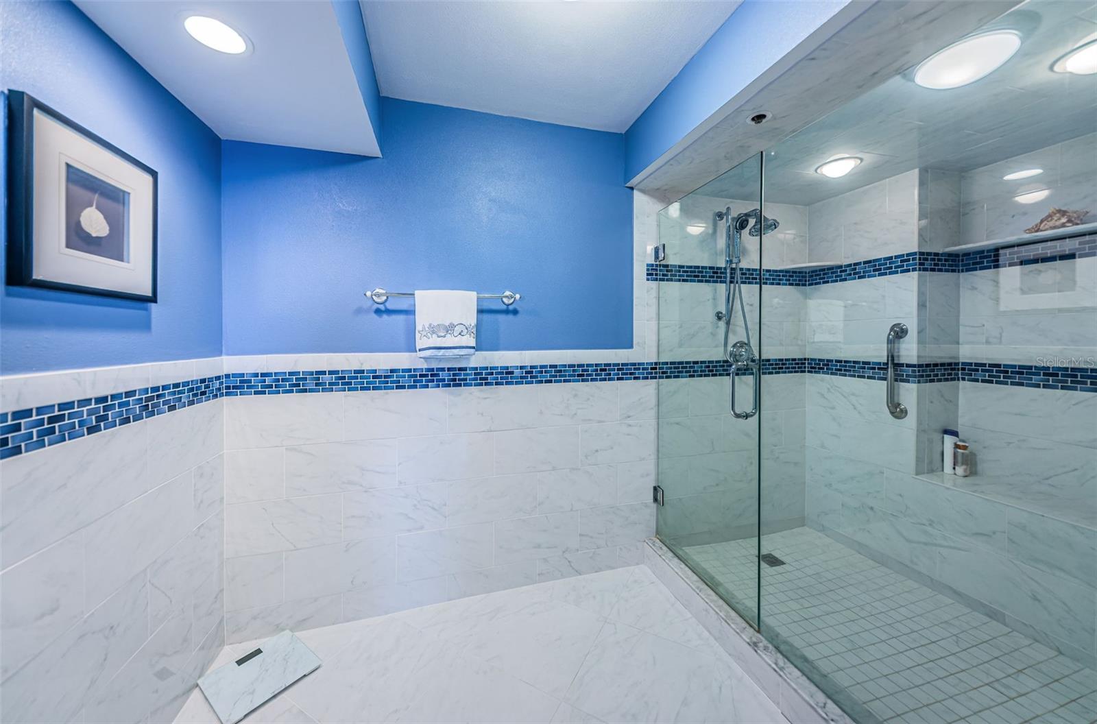 Fully renovated Primary bath with full size shower