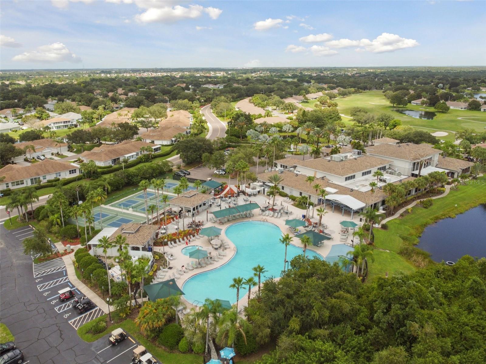 South Clubhouse, just a golf cart ride away.