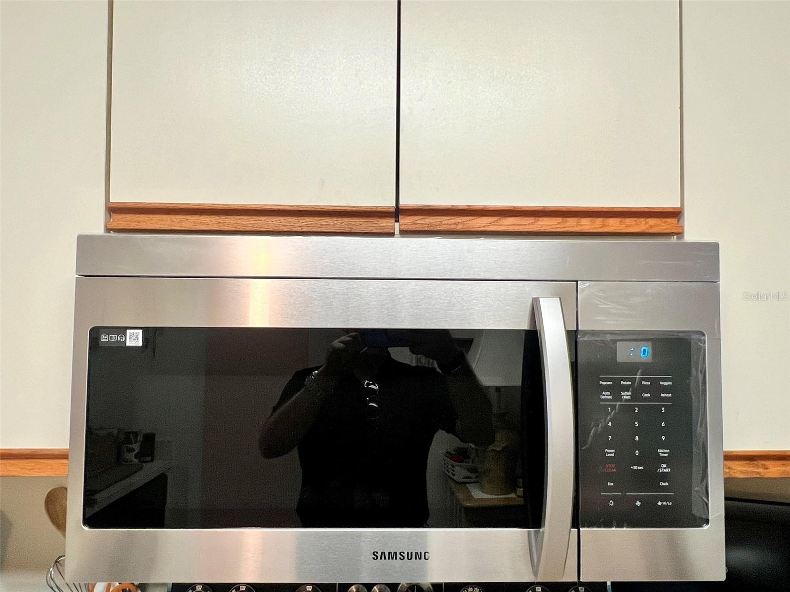 Brand new microwave just installed