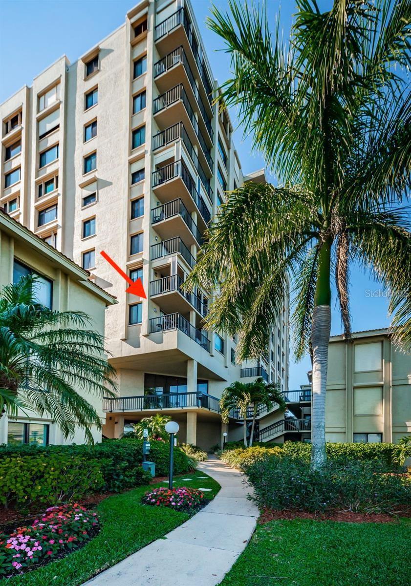 Having All the Conveniences of being in the tower, but close enough to feel connected to the outside world while relaxing and entertaining on your Corner Balcony-This Corner Unit is a MUST SEE!!!