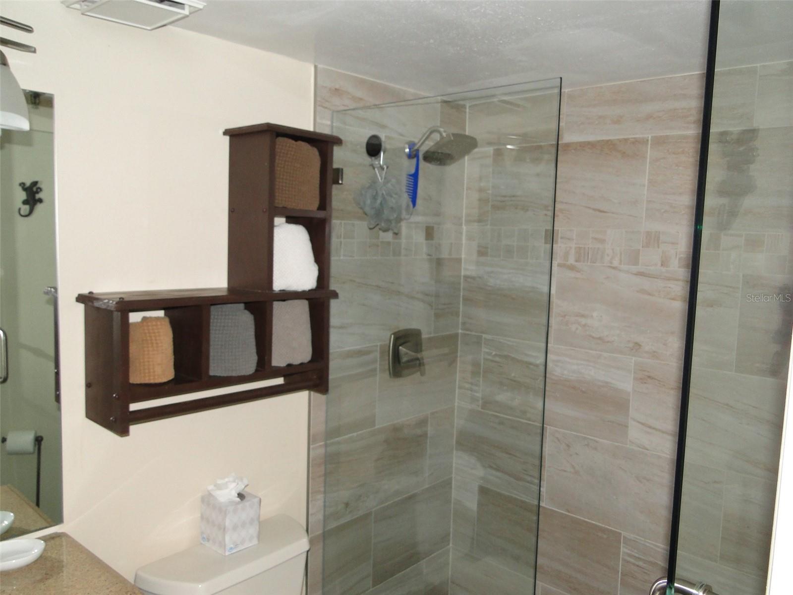 Custom Tile Walk-In Shower