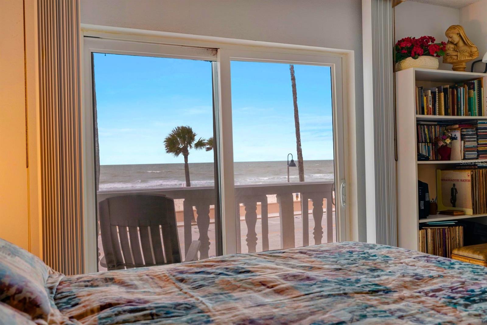 Master Bedroom with views of the Gulf