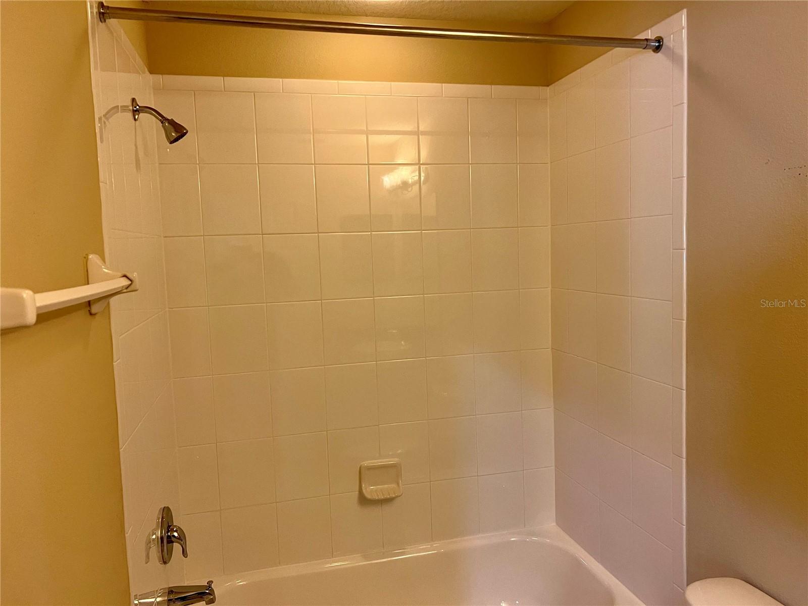 2nd full bath with tub and shower