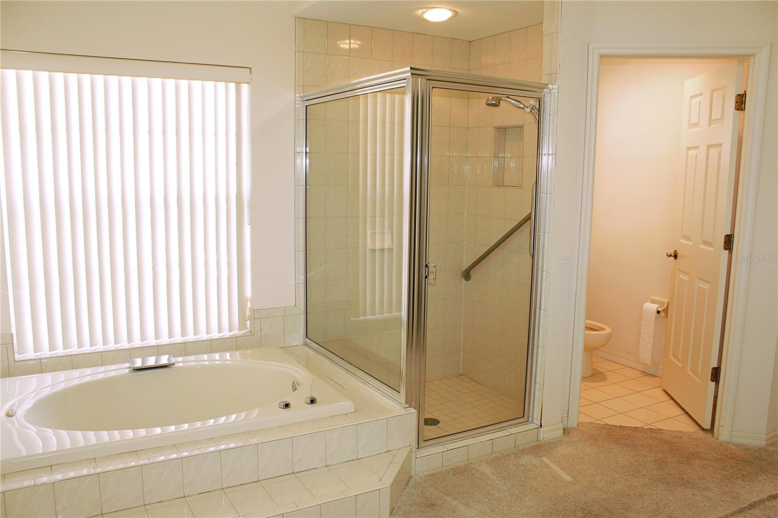En suite bath to owners suite