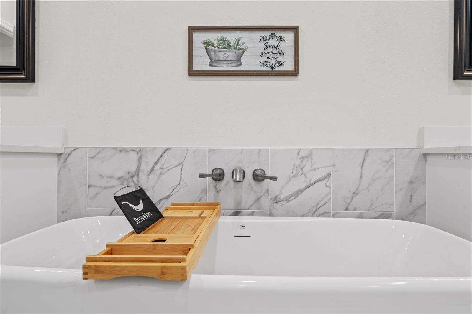 Luxurious Primary ensuite with free standing tub