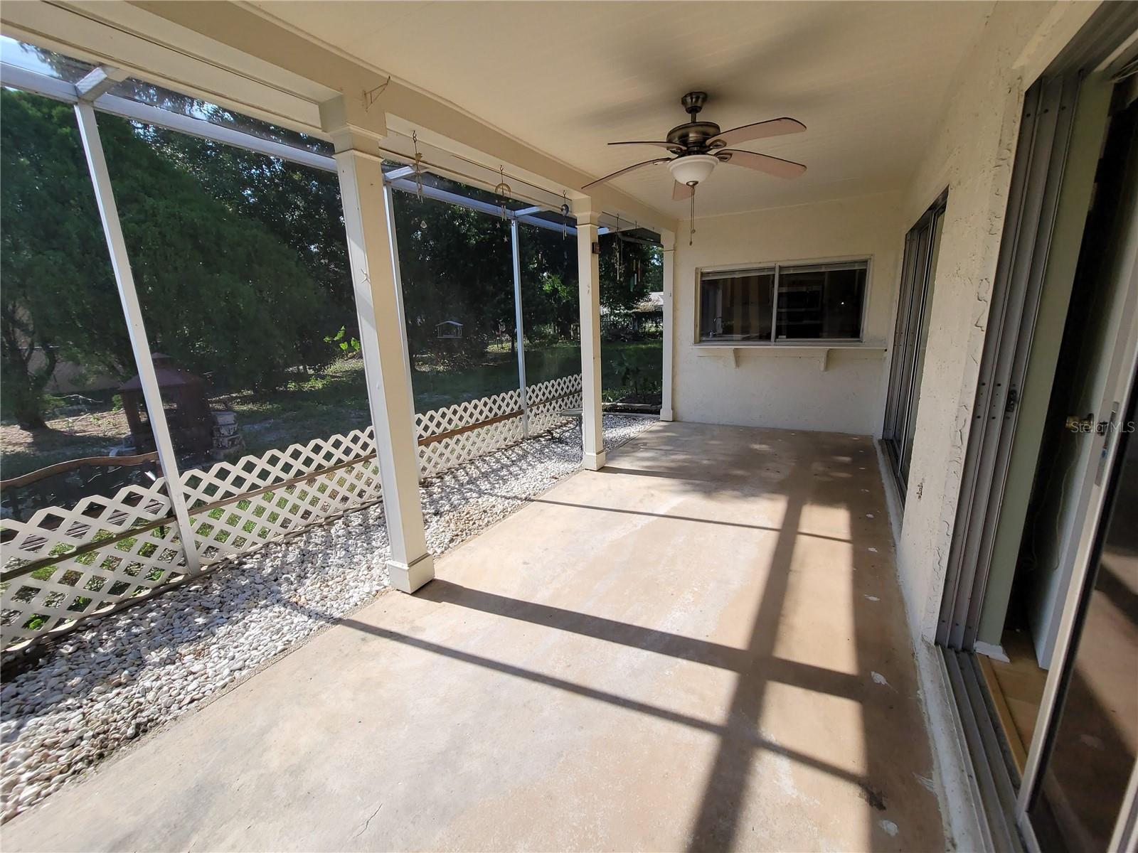 Screened Back Patio