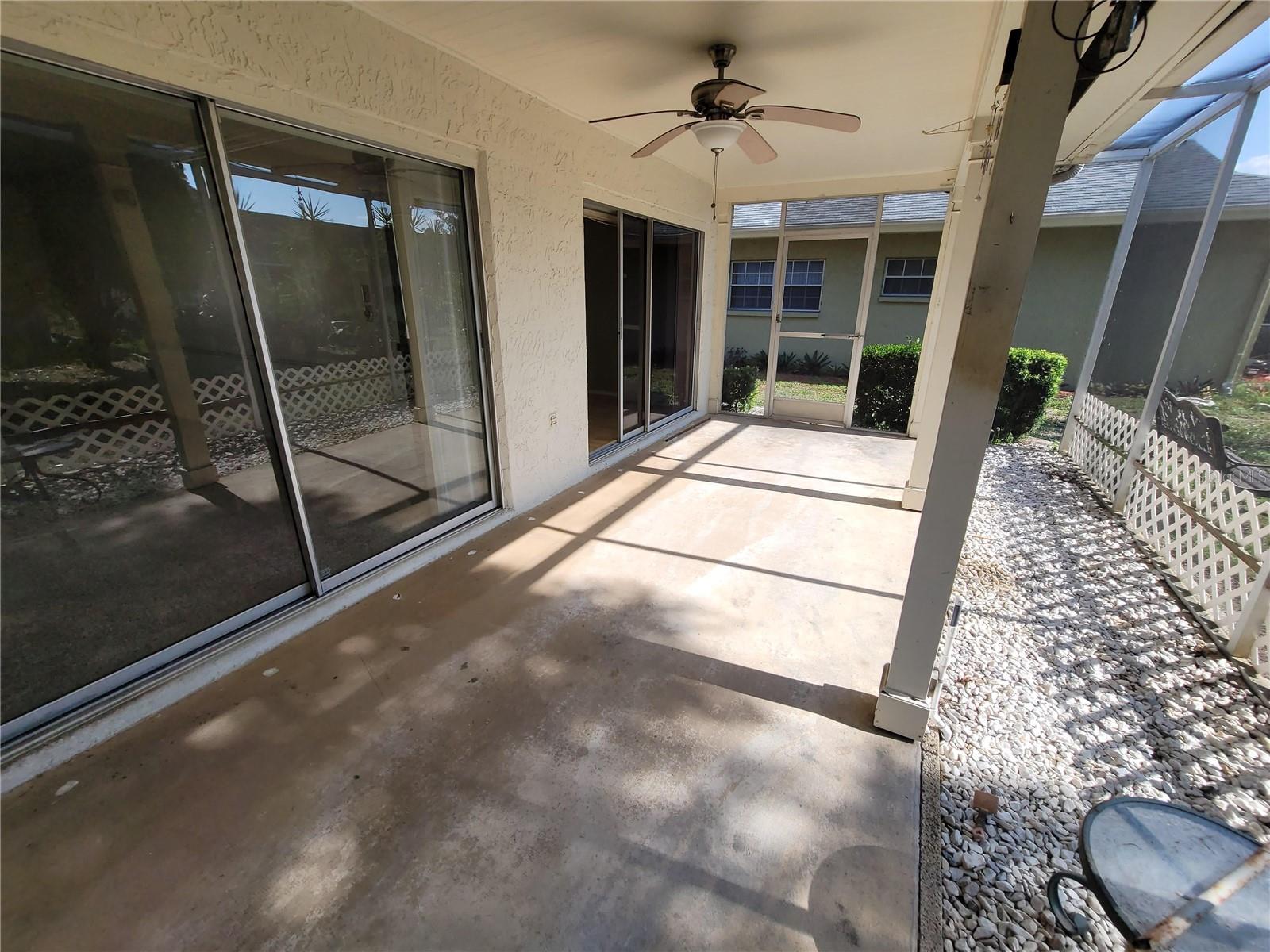 Screened Back Patio