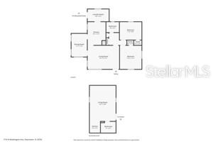 floor plans: both units - main house & studio