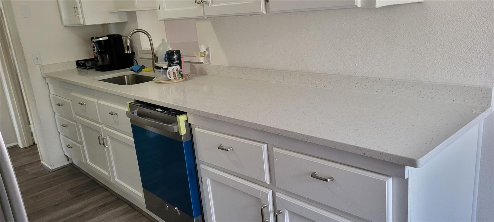 Brand new quartz countertops