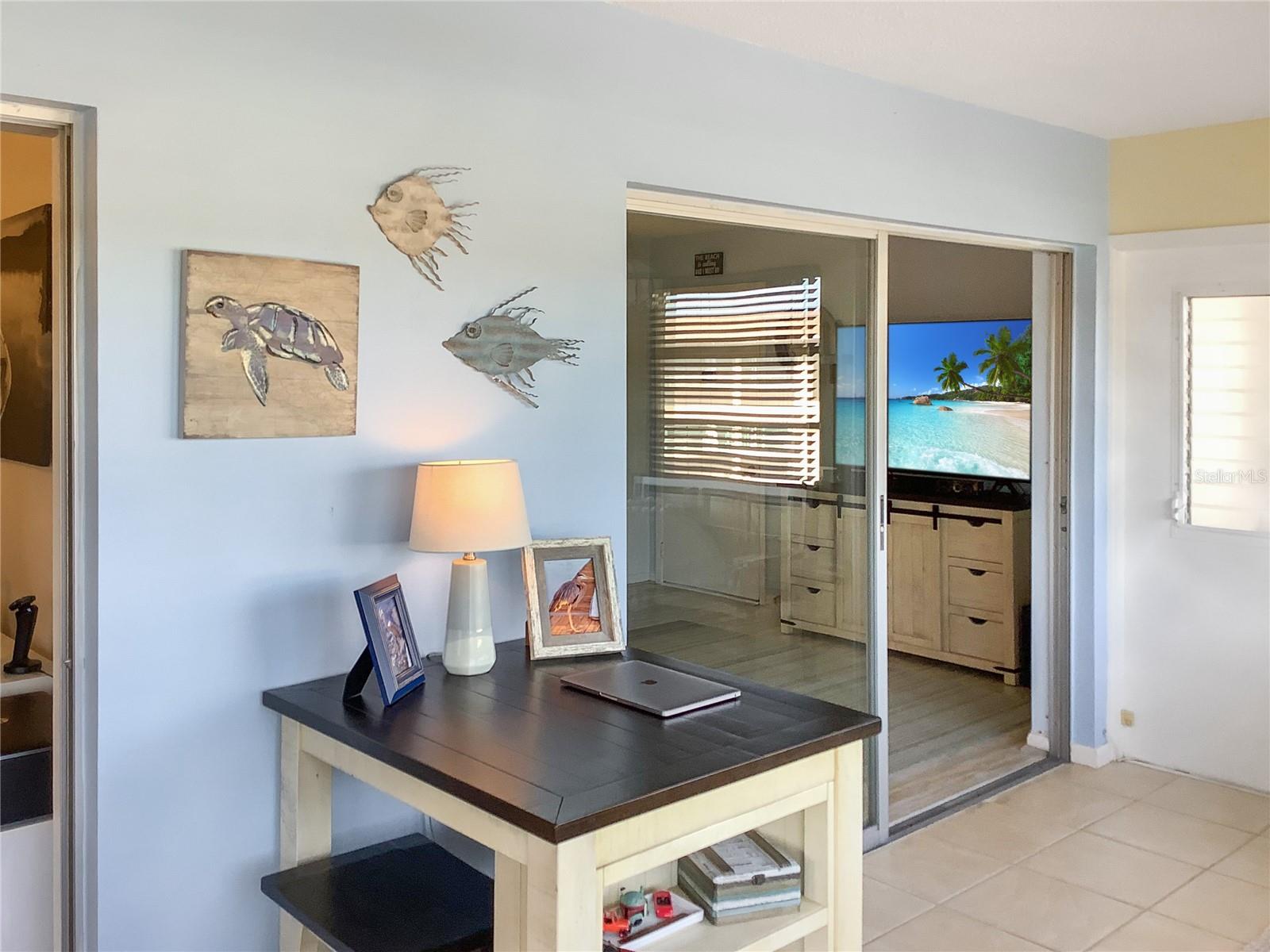 Sitting area on the lanai