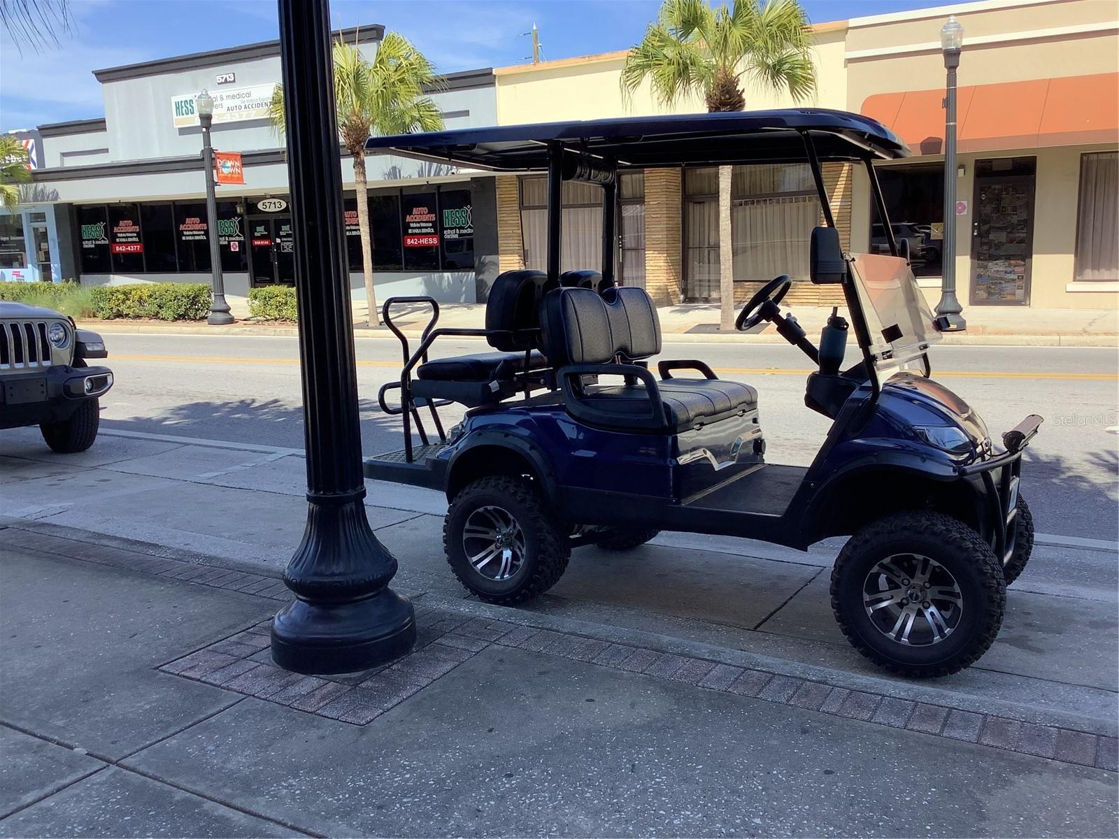 Gulf Carts allowed in Downtown New Port Richey