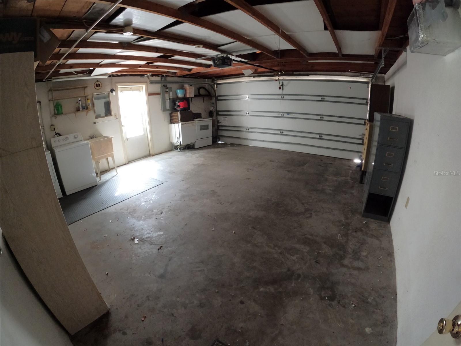 2 Car Garage with Laundry