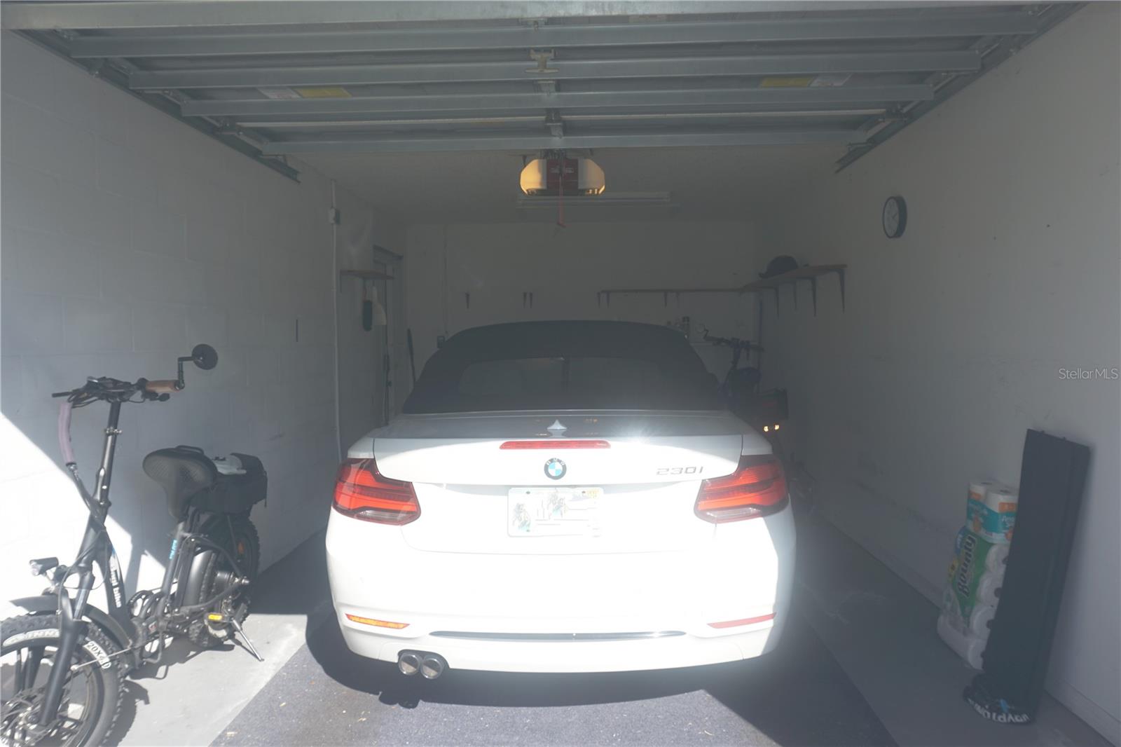 Private garage exclusively for condo owner's use