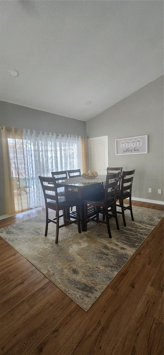 DINING AREA IN GREAT ROOM