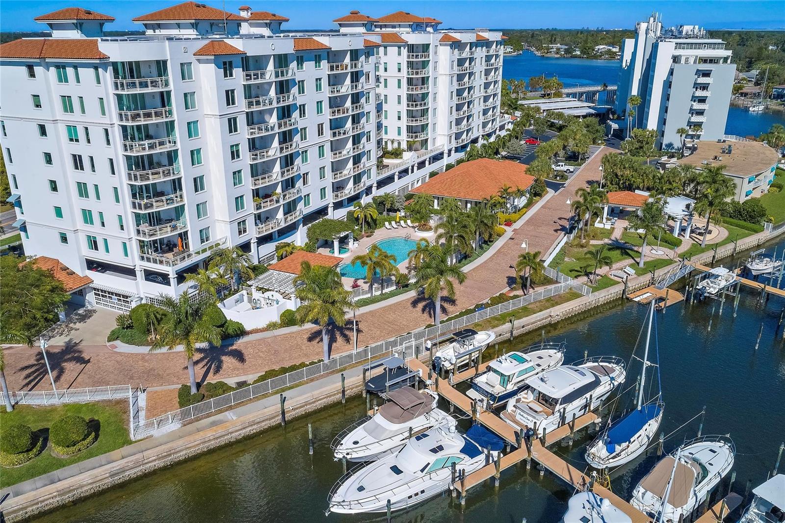 Located in the desirable and highly sought after SOUTH TOWER at Water Club Snell Isle with spectacular open water views of Tampa Bay and Downtown St Petersburg