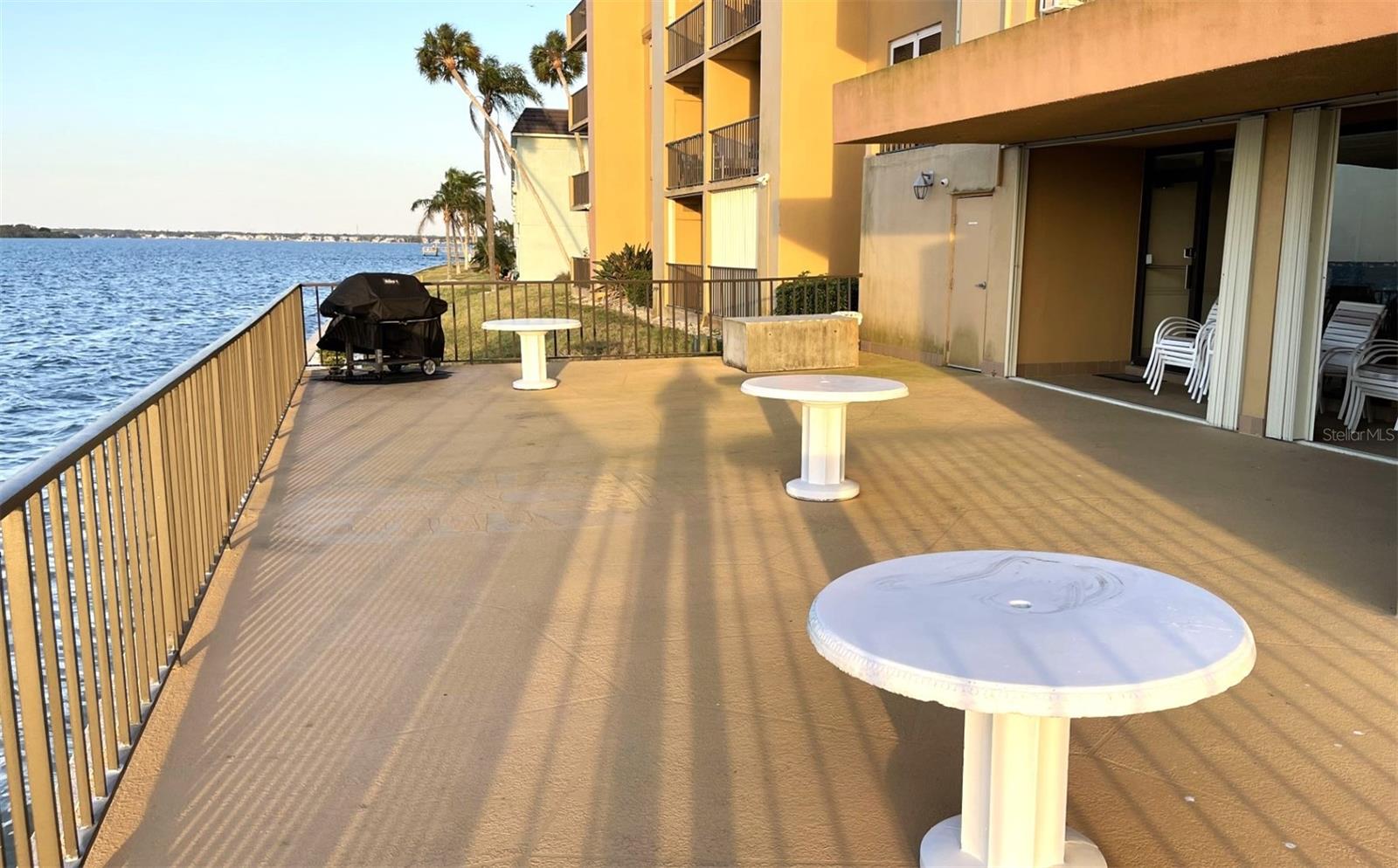 Resident Patio on the Gulf