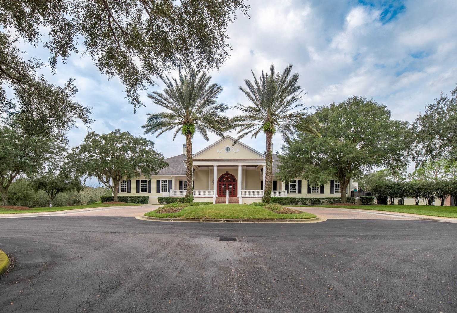 Front of Clubhouse