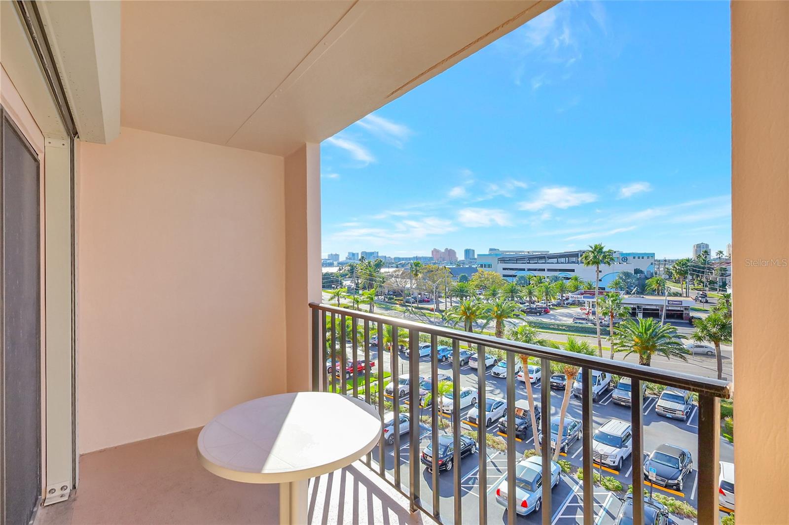 Enjoy sitting on the private balcony from the second bedroom.