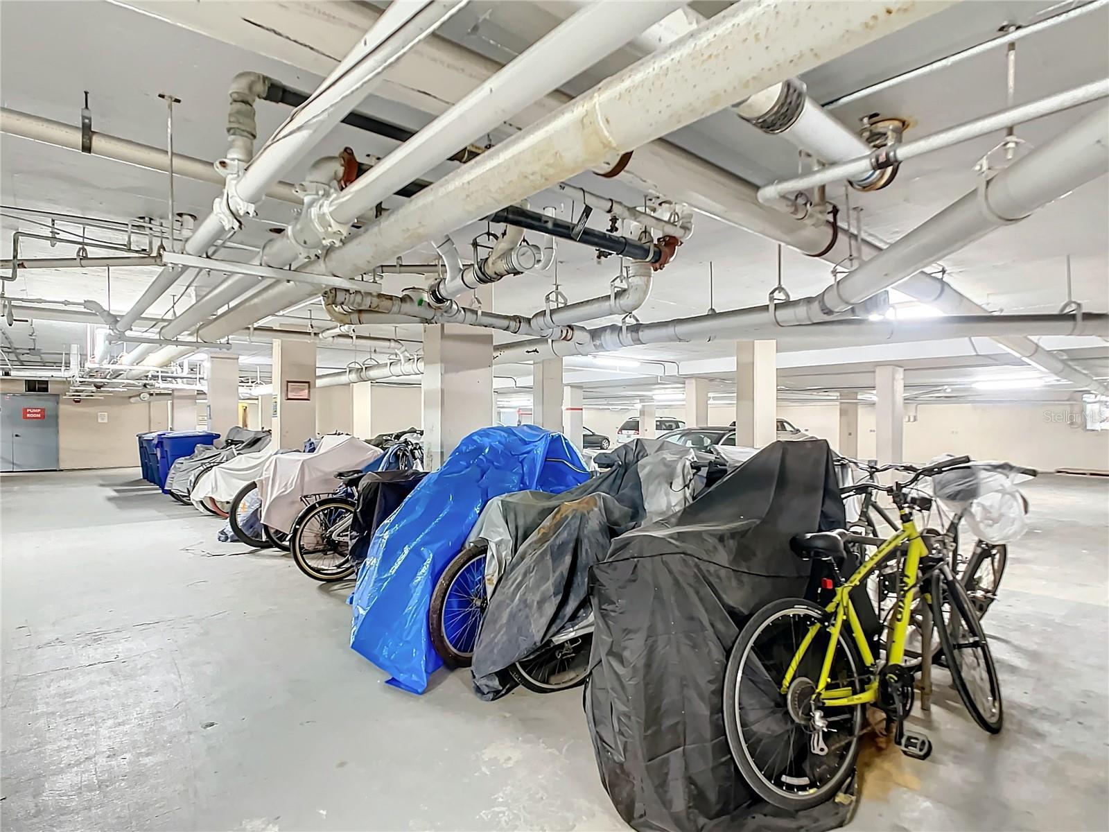 Bike Parking Area and Additional Storage Locker (2 Bikes Also Included)