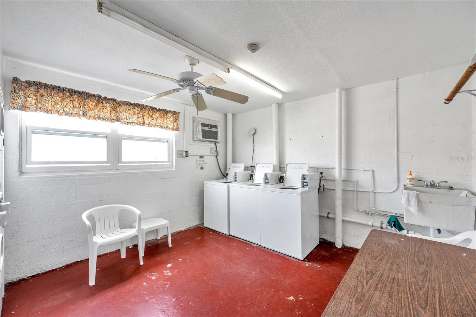 Laundry Room is on same level and is located just off the elevator/stairs and few units down from #404