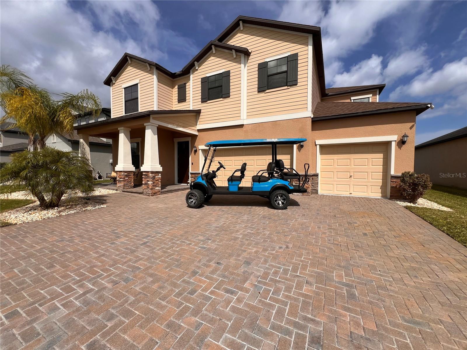 GOLF CART Included with the home